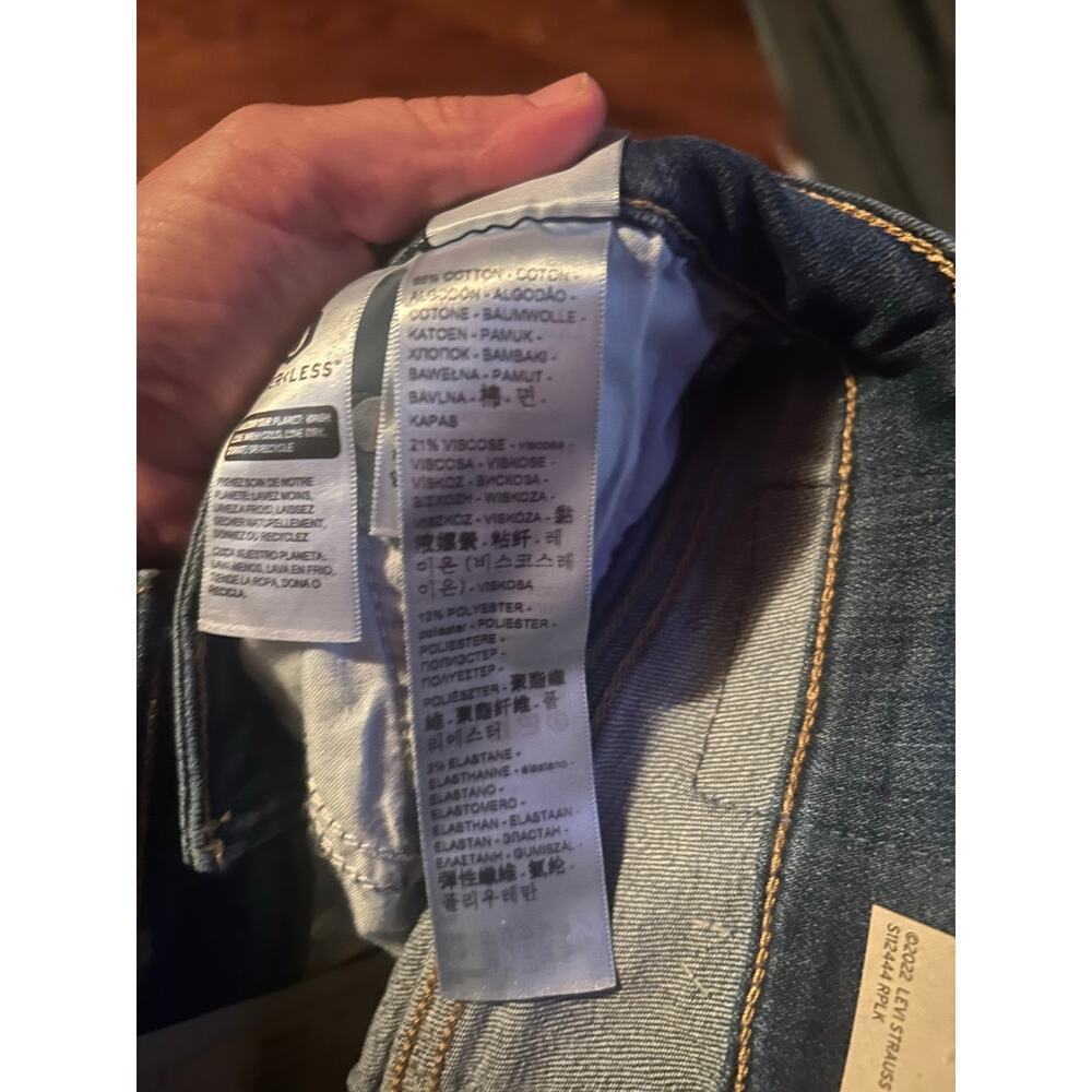 NWT Levi’s 726 Flare Women’s High Rise BoHo Festival size 8 /29 - Picture 5 of 5